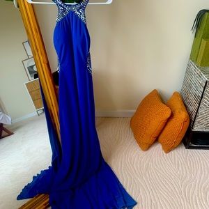 Colbolt Blue Evening GOWN !